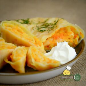Рулет тыква, лук (овощной) (хит продаж)