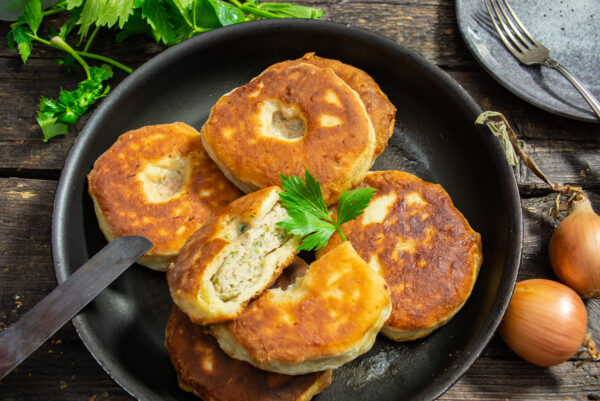 Беляши с мясом